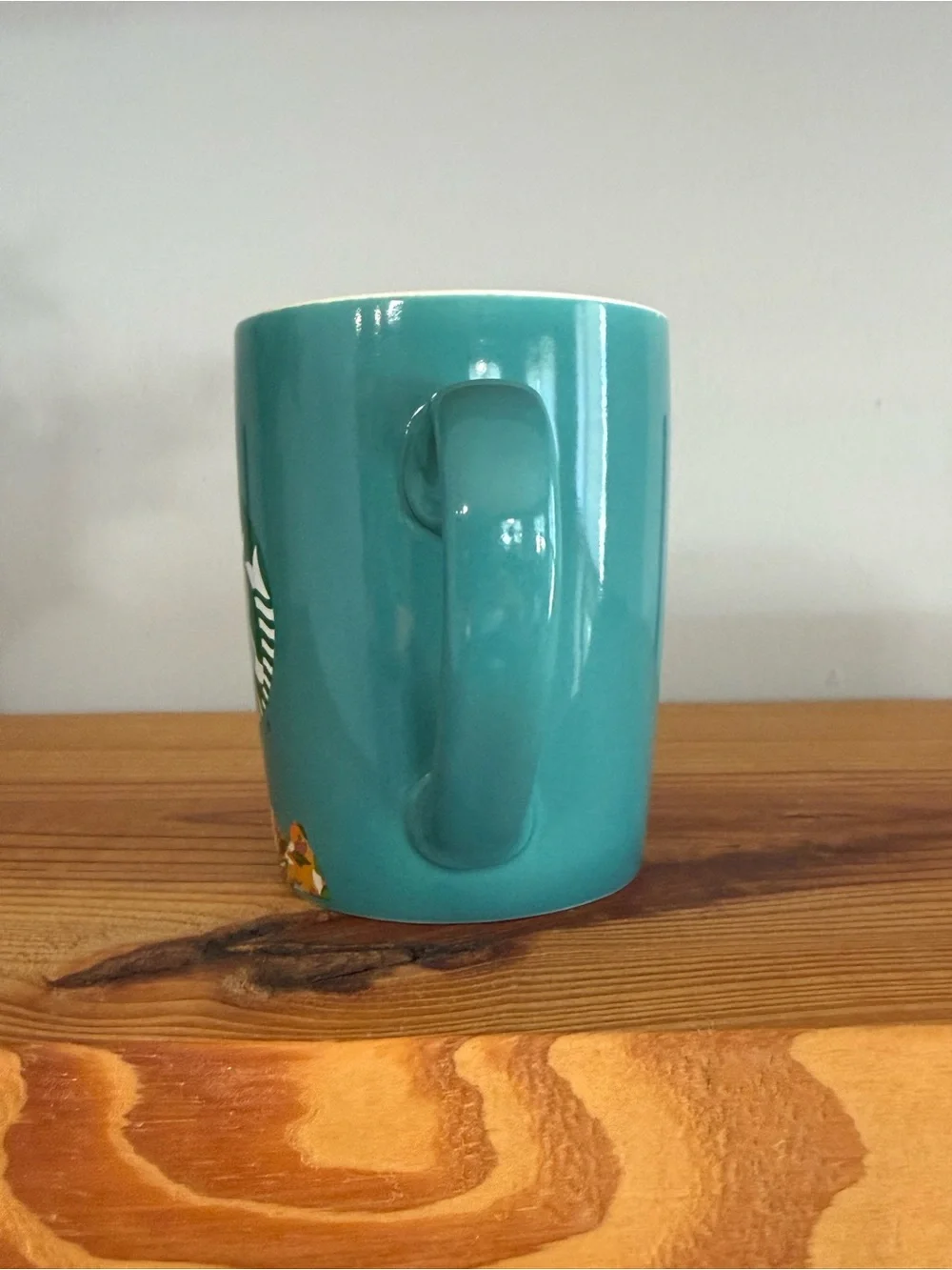 Starbucks 2020 Turquoise Dog Mug 10 oz Ceramic Coffee Cup